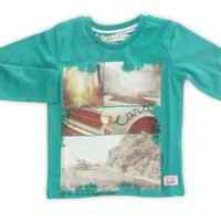 boys shirt Sportscar Magic Green