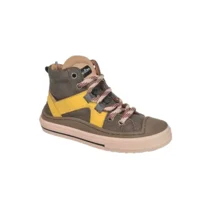 Zecchino d'Oro Sneaker F13-4318 Kaki/geel 29