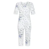 Ringella Dames Pyjama: Korte mouw / capri broek, Modal / katoen ( RIN.366)