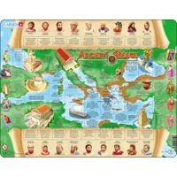 Puzzel - Ancient Greece - Griekse oudheid - 95st - Karton