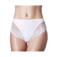 Janira Maika Lace Cotton Band: Wit ( Hoge Slip ) ( JAN.114 )