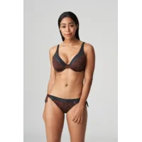 Prima Doona Swim Issambres voorgevormde triangelbikini in bruin en zwart