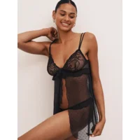 Marie Jo Noova negligé in zwart