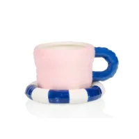 Mok Tas Floaty Blauw | Bitten Design