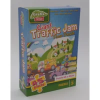 Grafix - Giant Traffic Jam Puzzle - Het verkeer - Vloerpuzzel - 45 stukjes