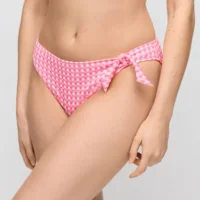 Marie Jo Swim Bikini Slip: Mary Lynn, Rose Gingham, Laag model ( MJO.343 )