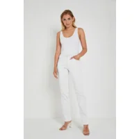 Para Mi Broek: Angie Fancy , White Color Denim ( PARA.300 )