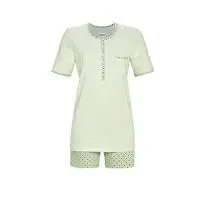 Ringella dames pyjama: Korte mouw / short, groen ( RIN.488 )