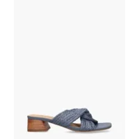 Di Lauro Terese Blauw Damesslippers