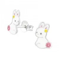 925 zilveren oorbellen Klein Konijntje