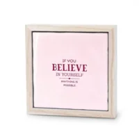 Liefs in een lijstje - If you believe in yourself