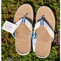 Original Juuti's Unisex Flip Flop Blauw/Wit 38