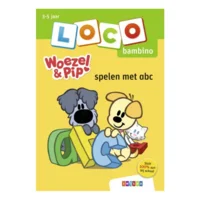 Loco Bambino - Boekje - Woezel en Pip - Spelen met abc  3-5 jaar