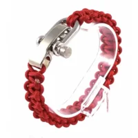 Paracord Cobra Tactical Red armband