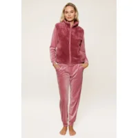 Lingadore Velvet homewear in roze