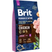 Brit Premium by Nature hondenvoer Junior S 8 kg - Hond