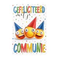 Kaart - Gefeliciteerd met je communie - SCR01
