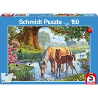 Puzzel - Paarden bij de stroom - 150st.
