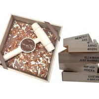 Personaliseerbaar chocoladegeschenk Melk Amandel