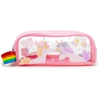 Puckator Pennenzak Etui Unicorn Transparant