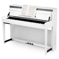 Classic Cantabile UP-1 WH Upright E-Piano White High-Gloss