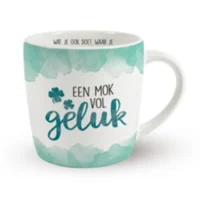 Mok - Een mok vol geluk - Met binnentekst