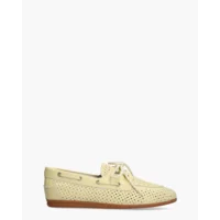 Si Zerrin Lichtgeel Dames Veterschoenen