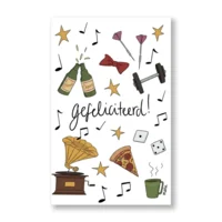 Kaart - Hallmark - Matia Studio - Gefeliciteerd! - 06