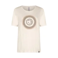 Zoso T-Shirt Lenny korte mouw beige