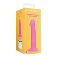 Loveline Vibrerende Dildo Powerful Pink 18 cm