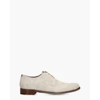 Floris Van Bommel De Draver 03.27 Lichtgrijs/Beige Heren Veterschoenen