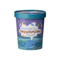 Snoepemmer - Zwemdiploma - 12x14cm