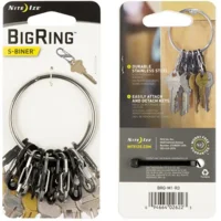 Nite Ize BigRing Stalen ring met S-Biners BRG-M1-R3
