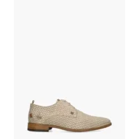 Rehab Greg Braid Grijs/Beige Heren Veterschoenen