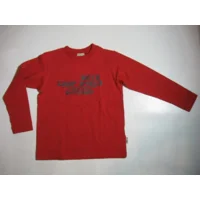 Rode t-shirt lange mouwen staxo 104/4J