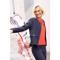 Frank Walder jeans vest: met knopen ( WAL.94 )