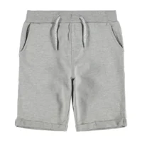 Name-it Jongens Long Sweat Short Vermo Grey Melange