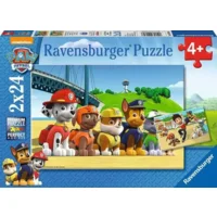 Puzzel - Paw patrol - Dappere honden - 2x24st.