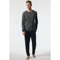 Schiesser – Fine Interlock– Pyjama – 178108 - Dark Blue