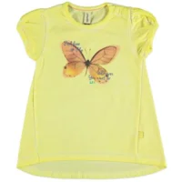 Babyface  T-shirt vlinder (Geel)