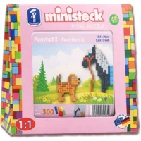 Ministeck - Mozaïek - Pony's - Travelbox - 300dlg.