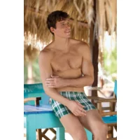 Wavebreaker zwemshort heren, groen, aansluitend ( WAVE.15 )