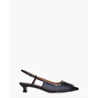 Bibi Lou Bonnie Donkerblauw Dames Slingbackpumps