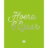 Boek - Cadeauboek - Hoera 60 jaar - 13x16cm