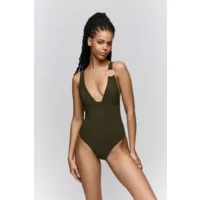 Sarda Lita voorgevormd badpak in kaki