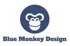 Logo Blue Monkey Design in Roeselare