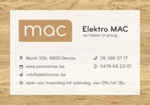 Logo Elektro Mac in Deinze