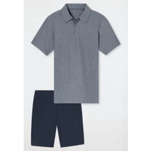 Schiesser – Selected Premium – Pyjama – 182600 – Night Blue