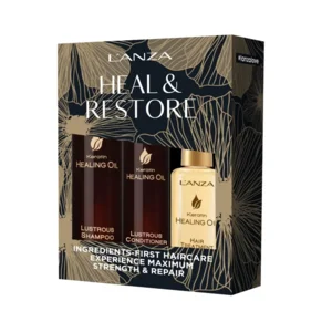 LANZA KERATIN HEALING OIL Kerst set 2+1