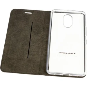 General Mobile - Android One GM 5Plus Folio Hoes Zwart